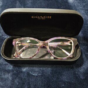 Coach 6153 Purple Tortoise Eyeglass Frames